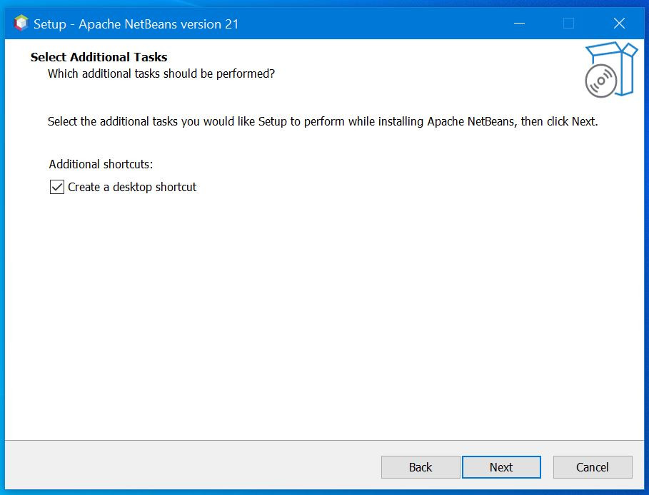 Create desktop shortcut